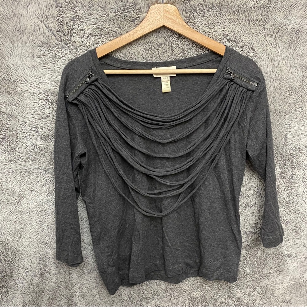 Diesel Top with removable fringe